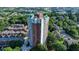 Aerial view showing high rise building and surrounding area at 385 Ralph Mcgill Ne Blvd # Q, Atlanta, GA 30312