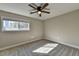 Bright bedroom with window, ceiling fan and carpet at 385 Ralph Mcgill Ne Blvd # Q, Atlanta, GA 30312