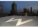 Spacious rooftop deck with city views, featuring a large W logo at 45 Ivan Allen Jr Nw Blvd # 2705, Atlanta, GA 30308