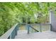 Back deck with stairs leading to a spacious backyard at 1902 Canterbury St, Decatur, GA 30032