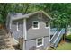 Gray house exterior with deck and backyard view at 1902 Canterbury St, Decatur, GA 30032