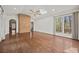 Bright sun room with skylights, brick accent wall, and large windows at 6 Dover Trl, Peachtree City, GA 30269