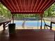 Take in a tennis match from the covered pavilion. The community tennis court awaits at 5432 Post Road Pass, Stone Mountain, GA 30088
