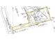 Survey map outlining property lines, buildings, and key features of the real estate at 841 Hickory Dr, Marietta, GA 30064