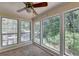 Bright sunroom with ample windows to let in natural light at 102 Gettysburg Pl, Sandy Springs, GA 30350