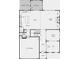 First floor plan showing kitchen, dining, and great room at 5060 Trescott Path, Cumming, GA 30028