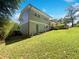 This home has a large backyard with mature trees and grass at 2492 Brentwood Ct, Decatur, GA 30032