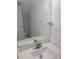 Bathroom features a nice mirror, pristine white sink and modern fixtures at 1041 Kennesborough Nw Rd, Kennesaw, GA 30144