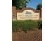 View of the Swift-Cantrell Park brick sign and landscaping in Kennesaw, Georgia at 1041 Kennesborough Nw Rd, Kennesaw, GA 30144