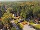 Aerial view of house and surrounding neighborhood at 158 Ashwood Ct, Riverdale, GA 30274