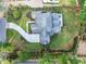 Bird's-eye view of a home showcasing its expansive backyard at 1095 Curry Dr, Atlanta, GA 30319