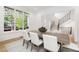 Elegant dining room with large windows and hardwood floors at 1095 Curry Dr, Atlanta, GA 30319