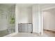 Modern bathroom with a glass-enclosed shower, and custom cabinetry at 825 Kenry Ct, Atlanta, GA 30342