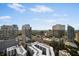 Aerial view of the city skyline and surrounding buildings at 3324 Peachtree Ne Rd # 2718, Atlanta, GA 30326