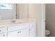 Bathroom with single vanity and toilet at 704 Hedwig Dr Lot 90, Mcdonough, GA 30252