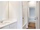 Small bathroom with a tub and vanity at 704 Hedwig Dr Lot 90, Mcdonough, GA 30252