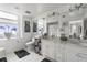 Bright bathroom featuring a double vanity, sleek fixtures, and contemporary design at 75 14Th Ne St # 4150, Atlanta, GA 30309