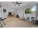 Versatile bonus room with tile flooring and a view to the living room at 2785 Toney Dr, Decatur, GA 30032