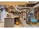 Spacious unfinished basement with exposed ceiling, ready to be customized at 978 W Mill Bnd, Kennesaw, GA 30152