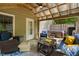 Relaxing covered patio with seating area and hot tub, perfect for outdoor enjoyment at 978 W Mill Bnd, Kennesaw, GA 30152