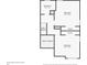 Floorplan showing upper level with two bedrooms at 978 W Mill Bnd, Kennesaw, GA 30152