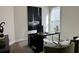 Home office with modern art, desk, and decor at 507 Godfrey Dr, Cumming, GA 30040