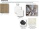 Interior options showing LV 1 Delray-Crescent Beach flooring with Extra White trim and Alabaster walls at 505 Godfrey Dr, Cumming, GA 30040