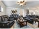 Elegant living room with multiple seating areas and large mirrors at 90 Piedmont Cir, Covington, GA 30016