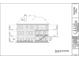 House's rear elevation highlighting a large deck and exterior finishes at 1077 Sweet Mia Ln, Powder Springs, GA 30127