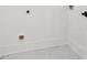 Unfinished closet with electrical and plumbing still exposed at 2861 Tree Top Rd, Dacula, GA 30019