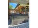 Exterior shot of a covered hot tub area, perfect for relaxation and privacy at 3898 Ridge Rd, Buford, GA 30519