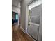 Efficient laundry area with stacked washer and dryer at 3898 Ridge Rd, Buford, GA 30519