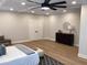 Bright bedroom featuring a ceiling fan and ample space at 408 Autry St, Norcross, GA 30071