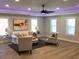 Relaxing living room with hardwood floors and ambient lighting at 408 Autry St, Norcross, GA 30071