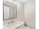 Modern bathroom with a sink and large mirror at 4315 Orchard Park Ct, Stone Mountain, GA 30083