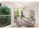 Bright breakfast nook with large windows offering serene views at 4315 Orchard Park Ct, Stone Mountain, GA 30083