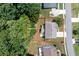 Aerial view showing property lines of the house and 0.29 acres of land at 138 Stargaze Rdg, Canton, GA 30114