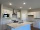 Contemporary kitchen featuring stainless appliances and a spacious island at 5015 Renvyle Dr. (Lot 12) Dr, Atlanta, GA 30339