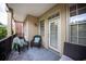 Cozy balcony with seating, showcasing windows and courtyard views at 1735 Peachtree Ne St # 321, Atlanta, GA 30309