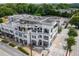 Striking white building with modern architectural details and multiple outdoor terraces in a prime location at 1735 Peachtree Ne St # 321, Atlanta, GA 30309