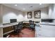 Bright office space with built-in desks, ample lighting, and neutral decor at 1735 Peachtree Ne St # 321, Atlanta, GA 30309