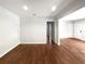Spacious room with hardwood floors, neutral walls, and classic trim at 2122 Belhaven Se Ln, Atlanta, GA 30315
