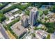High-rise building and surrounding community view at 799 Hammond Dr # 406, Atlanta, GA 30328