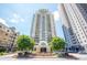 High rise building with fountain and landscaping at 799 Hammond Dr # 406, Atlanta, GA 30328
