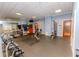 Fitness center with various exercise equipment at 799 Hammond Dr # 406, Atlanta, GA 30328