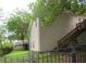 Exterior shot showing deck and stairs leading to the backyard and lower level at 1269 Heritage Dr, Villa Rica, GA 30180