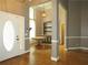 Welcoming foyer with hardwood floors, showcasing an open floor plan and natural light at 1269 Heritage Dr, Villa Rica, GA 30180