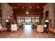 Beautiful community lobby with hardwood floors, fireplaces, and comfortable seating at 705 Springer Mountain Dr, Canton, GA 30114