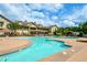 Large community pool with ample deck space and inviting lounge areas at 705 Springer Mountain Dr, Canton, GA 30114