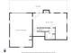 Floor plan showcasing a finished basement, bath, and workshop at 1720 Mineral Springs Rd, Hoschton, GA 30548